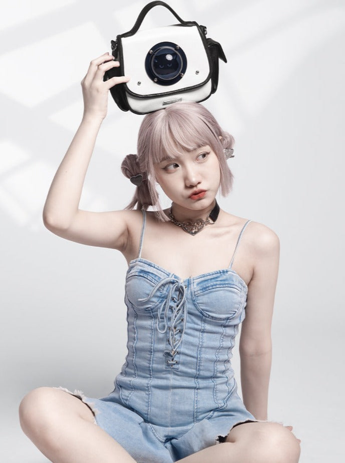 Girly Style One Shoulder Messenger Cat Bag