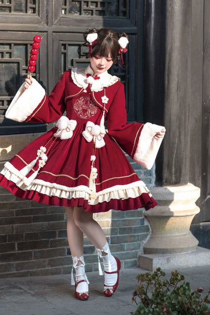 New Year Chinese-style Lolita Dress Set