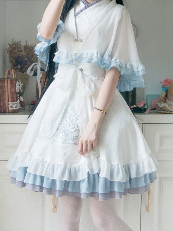 Chinese-style Nine-tail Fox Lolita Dress Set