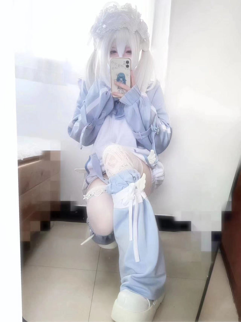 Mine Series Aqua Angel Loose Jacket + Leg Warmers