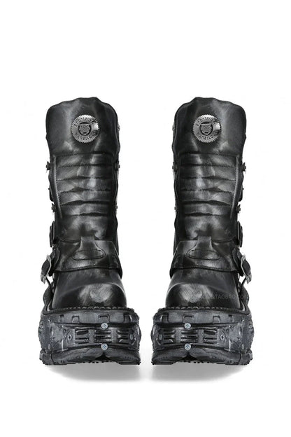 Black Crush Ankle Boots