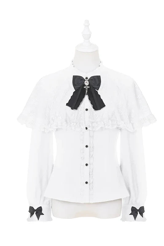 Cape Style Shirt + Cross Skirt + Hat