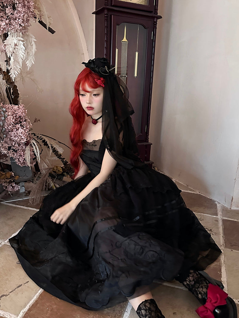 Summer Tiered Lolita Dress + Lolita Jumper Skirt