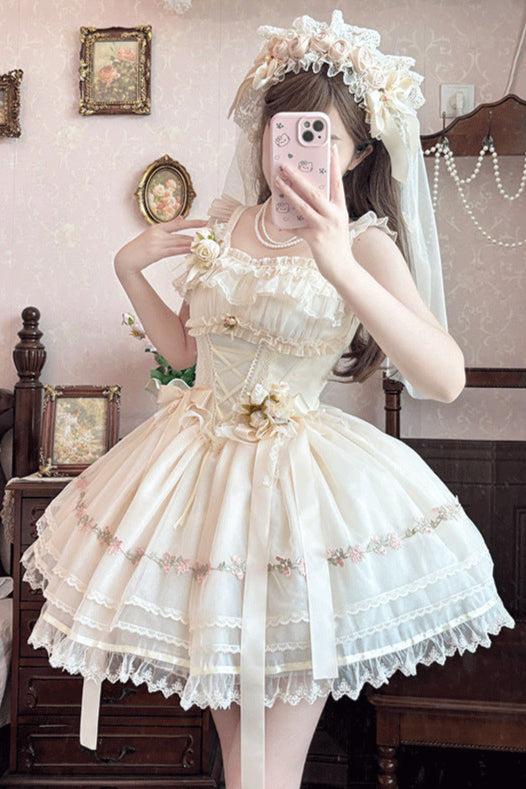 Ballet Style Girly Princess Lolita Dress