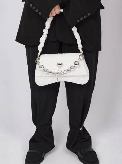 2-way Cross Chain Shirring Bag