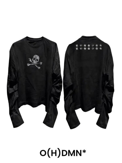 Diamond Skull Pullover