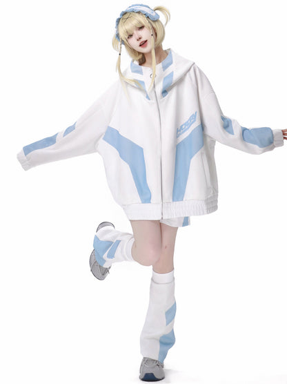 Subculture Jersey Jacket + Shorts + Headband + Leg Warmers