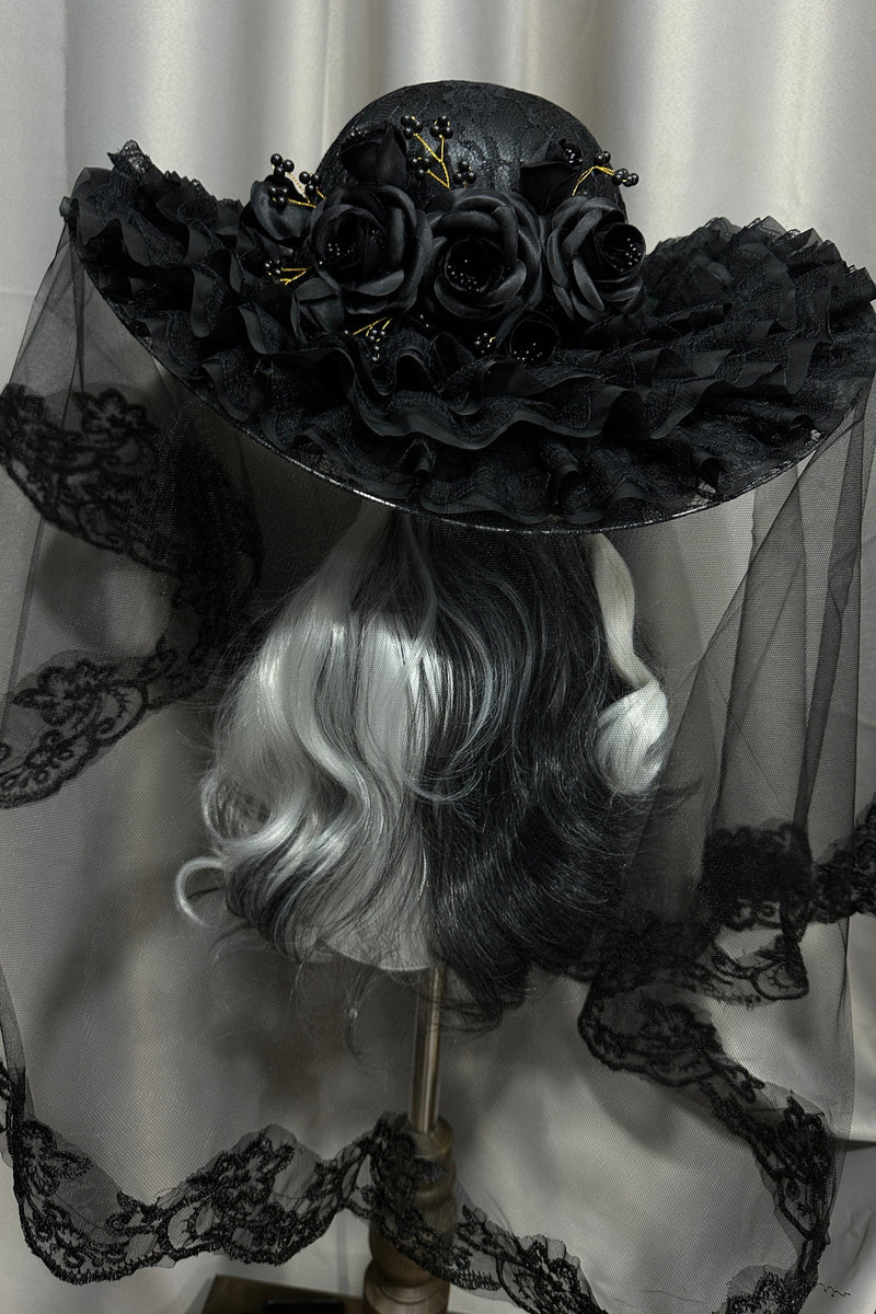 Widow Gothic Lolita Hat