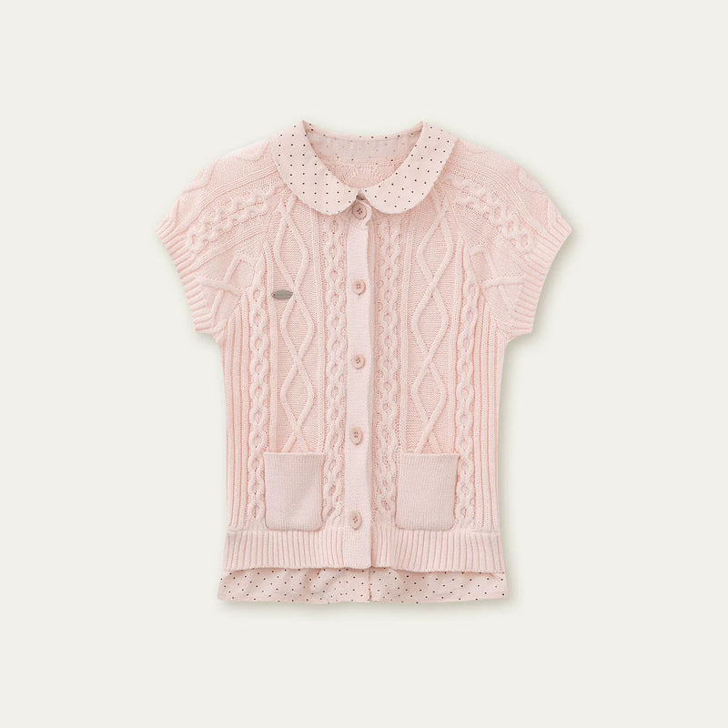 College Style Knit Top