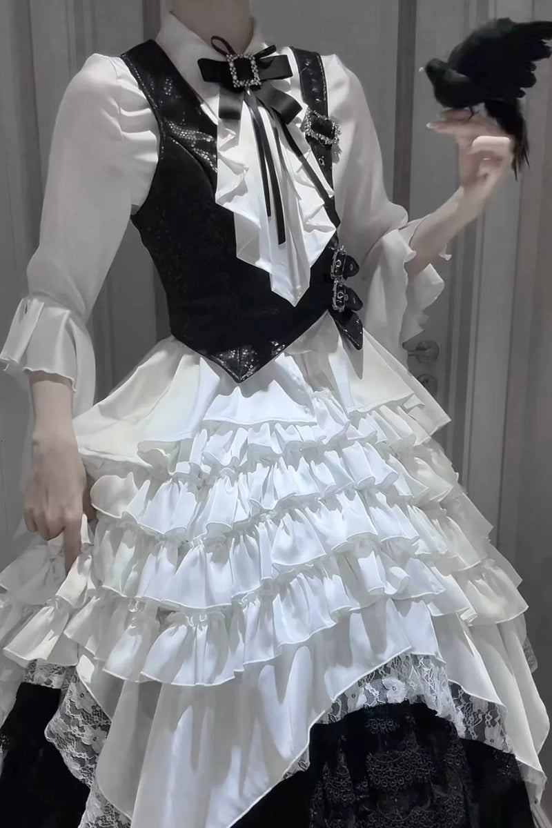 Irregular Gothic Steampunk Vest