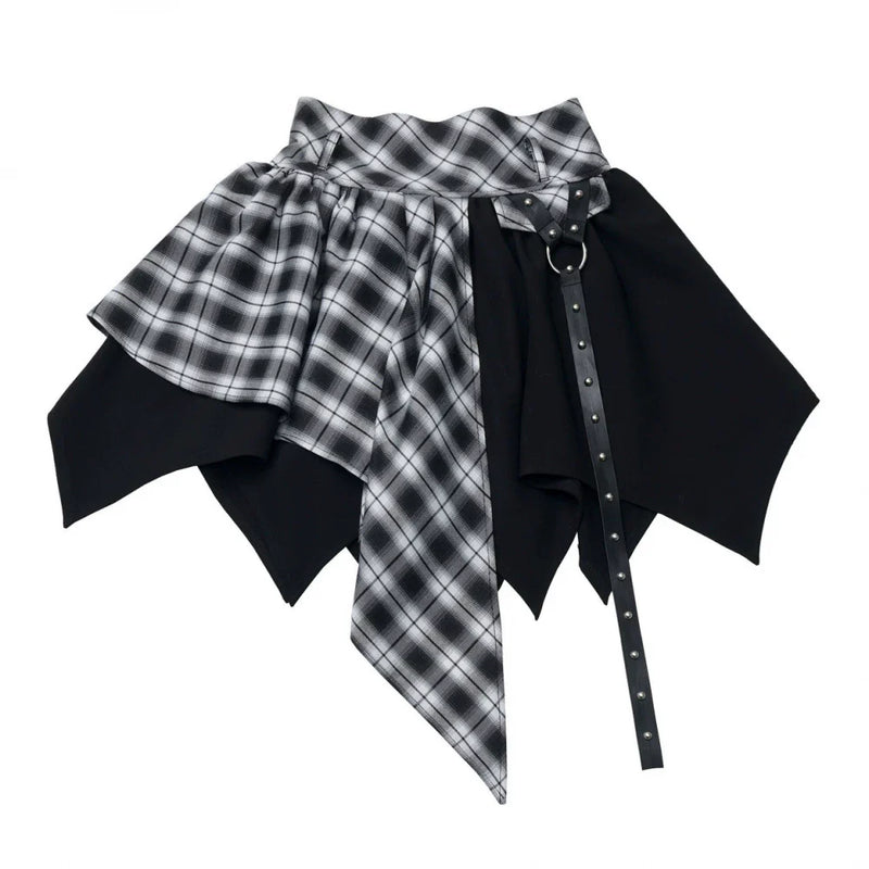 Red Fleece Jacket + Top + Skirt + Accessories