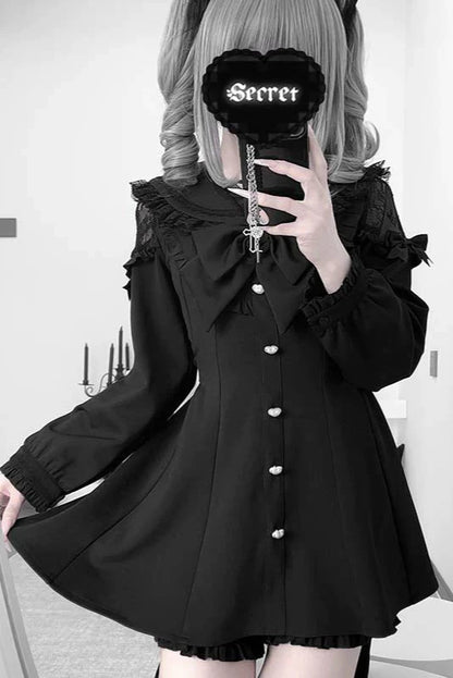 Dark Knight Jirai Top + Ruffle Pants