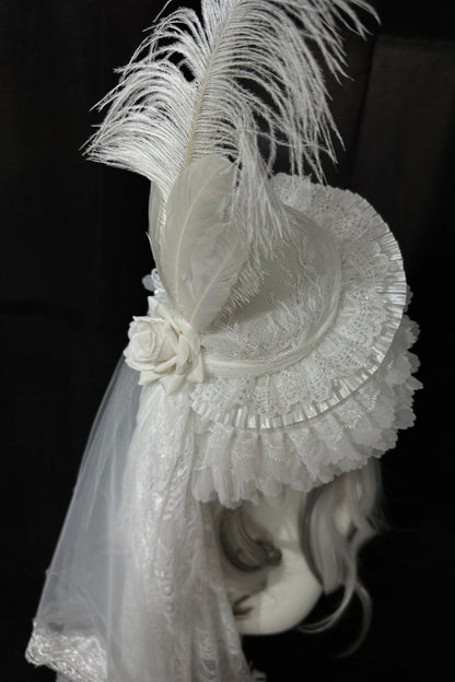 Swan Lace Hat