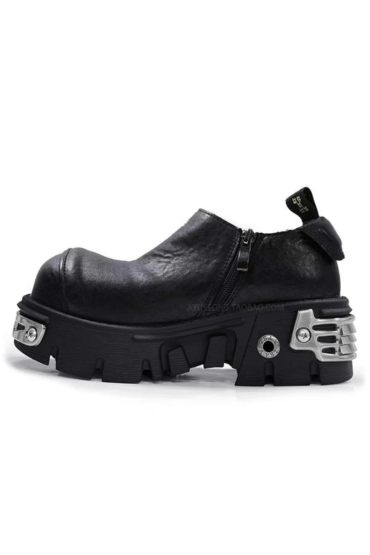 Heavy Metal Dark Loafers
