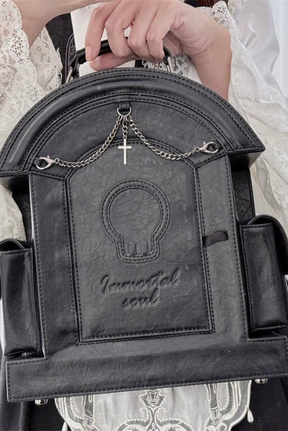 Gothic Pain Lolita Skull Bag