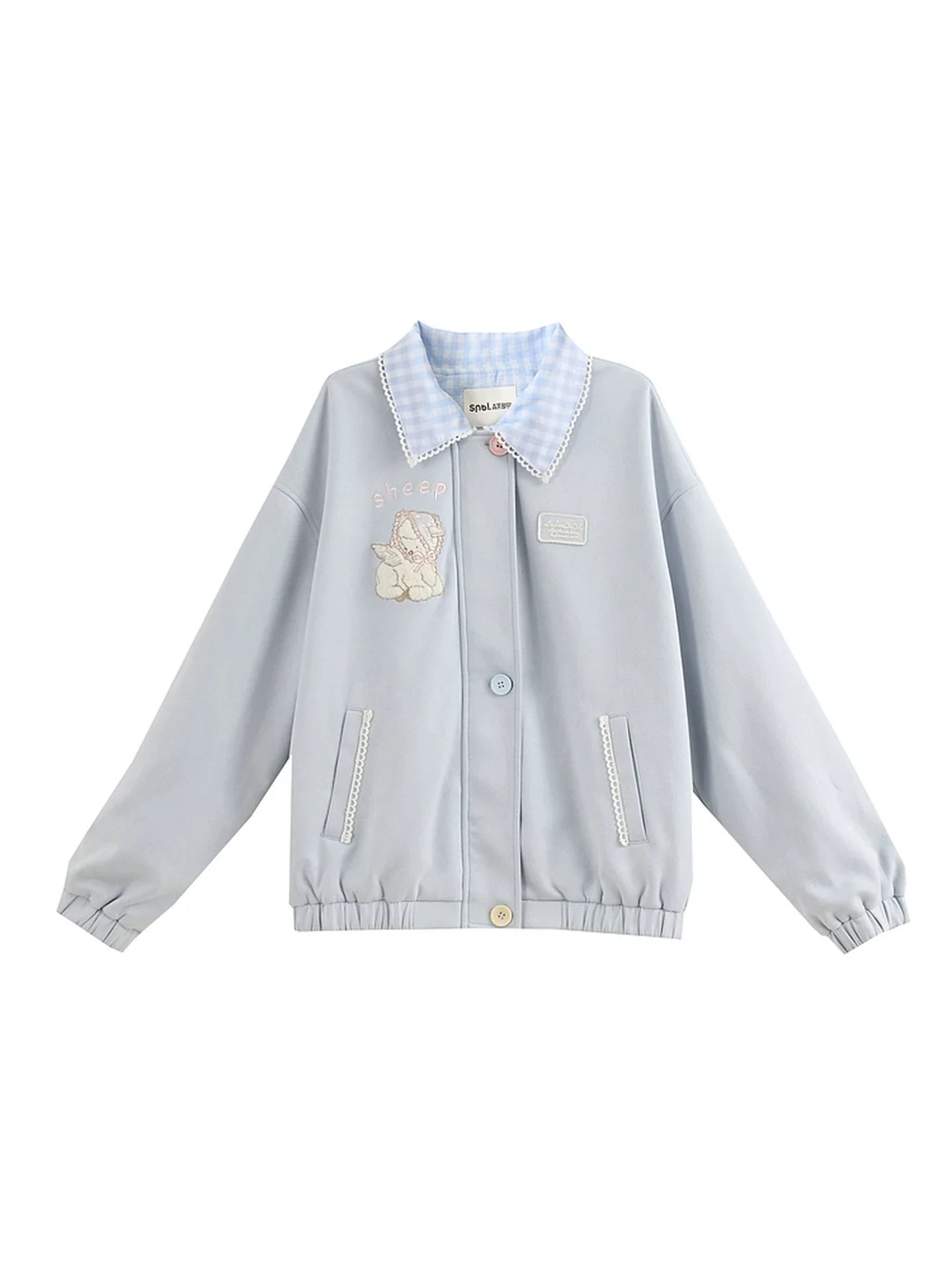 Check Patchwork Jacket