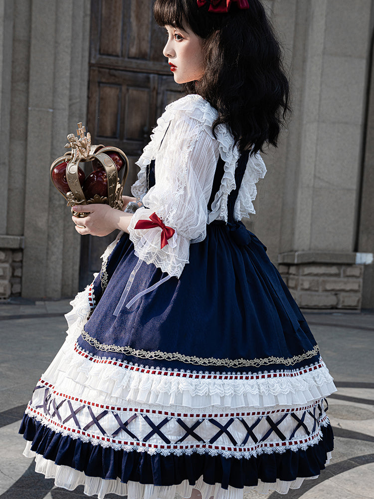 White Snow Princess Tea Party Dress