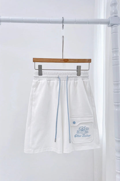 [angel Style] [pre-order] Striped Sailor Collar Subculture Top + Shorts