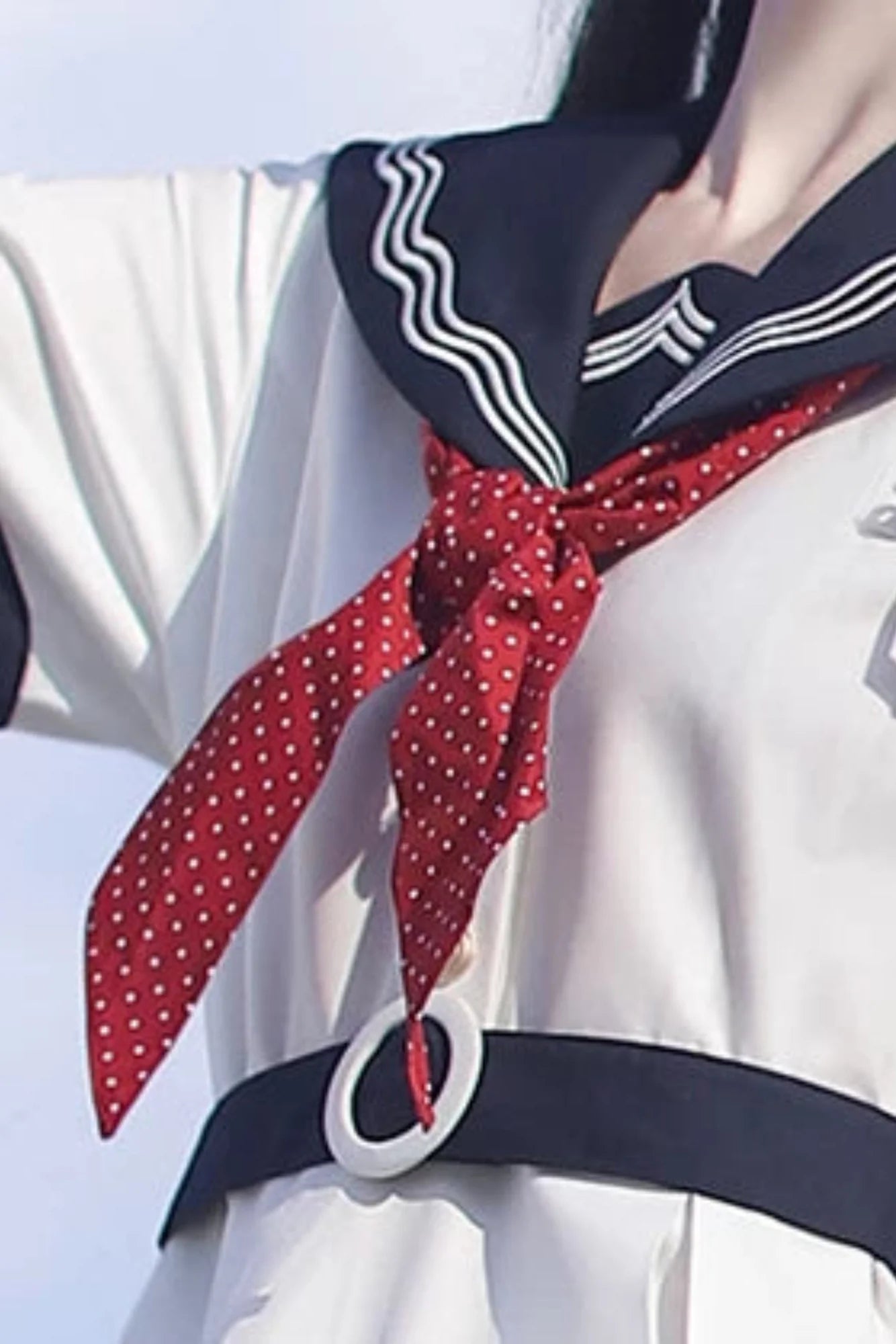 Summer Sea Sailor Dress + Ribbon Accessory