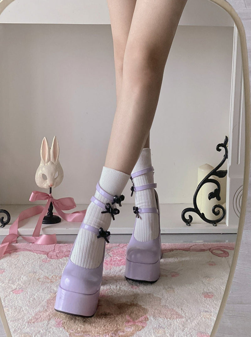 Logo Lolita Sweet Bow Shoes