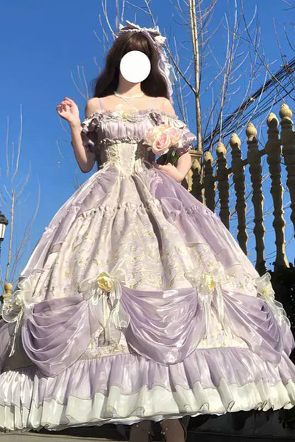 Light Off-shoulder Lolita Dress