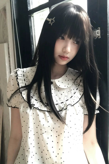 Polka Dot Doll Top + Skirt