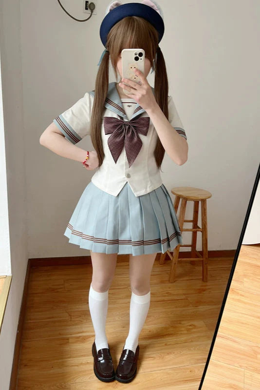 Milk Green Sailor Uniform