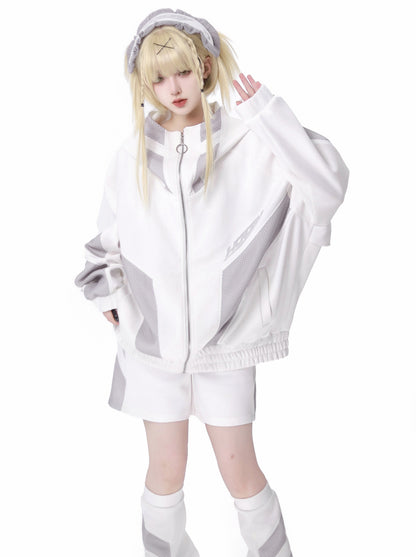 Subculture Jersey Jacket + Shorts + Headband + Leg Warmers