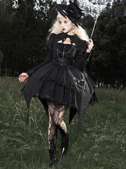 Dark Gothic Vampire Lolita Dress