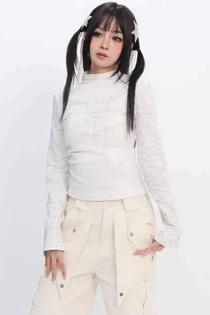 Stary Dark Tie-dye Top