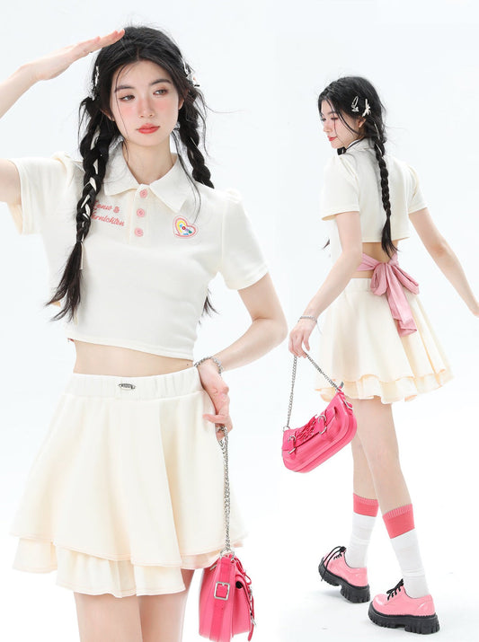 Sweet Back Bow Set
