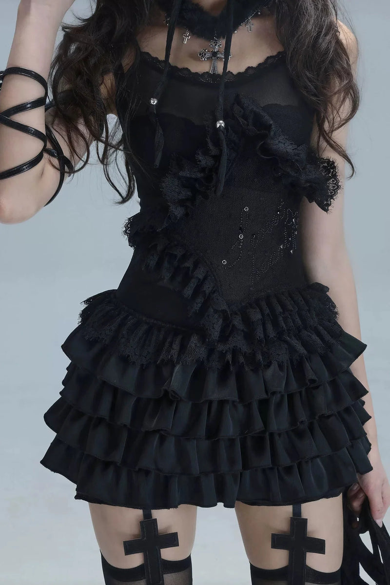 Lace Camisole Ballet Top + Inner