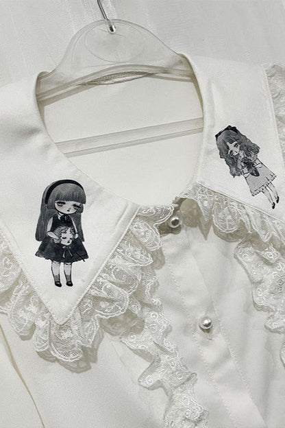 Chrono Rabbit European Prince Cape Jacket Suit