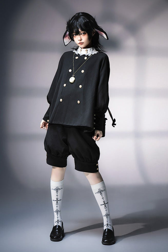 Chrono Rabbit European Prince Cape Jacket Suit