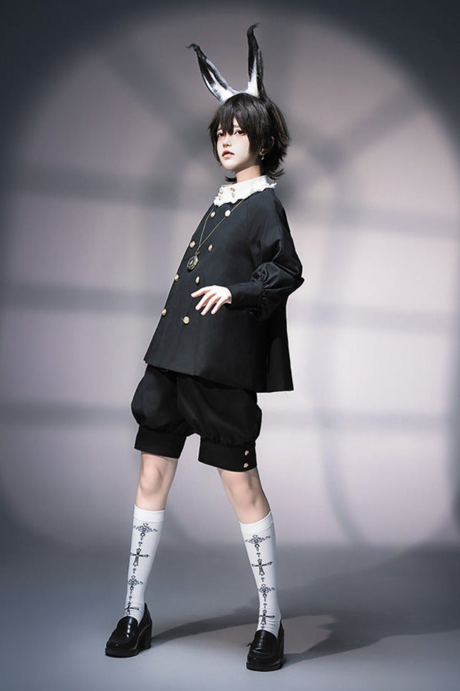 Chrono Rabbit European Prince Cape Jacket Suit