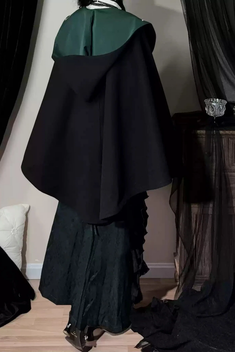 [pre-order] Chinese-style Snake Coat Hoodie Cape Tassel Dress Suit