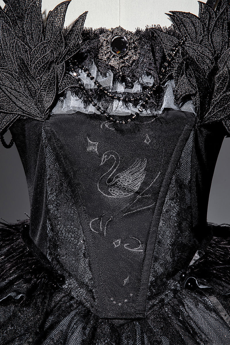 Star Dark Swan Lolita Dress