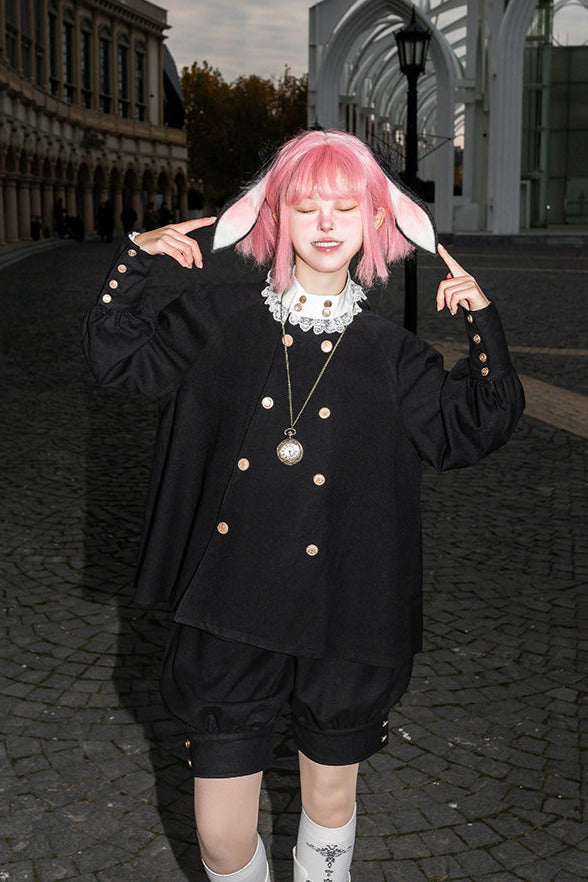 Chrono Rabbit European Prince Cape Jacket Suit