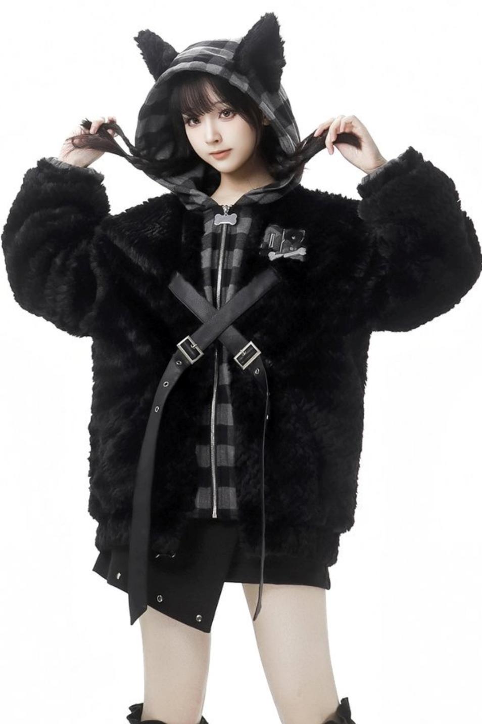 Nocturnal Creature Fur Warm Winter Set