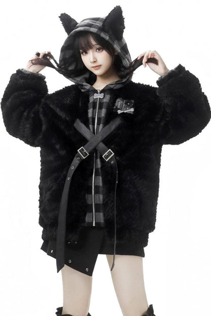 Nocturnal Creature Fur Warm Winter Set