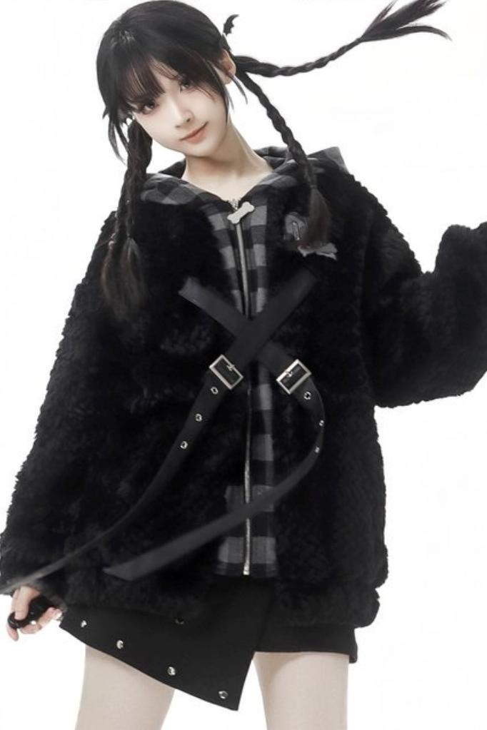 Nocturnal Creature Fur Warm Winter Set