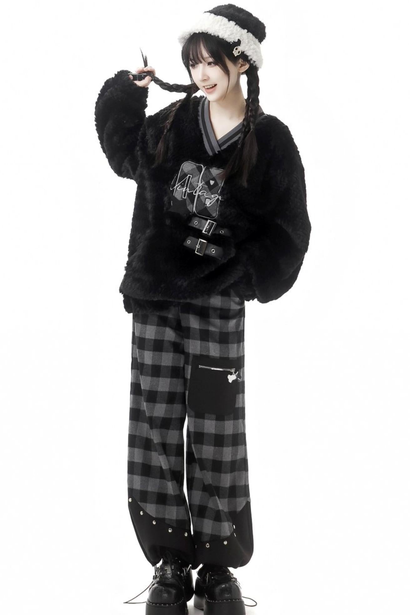 Nocturnal Creature Fur Warm Winter Set