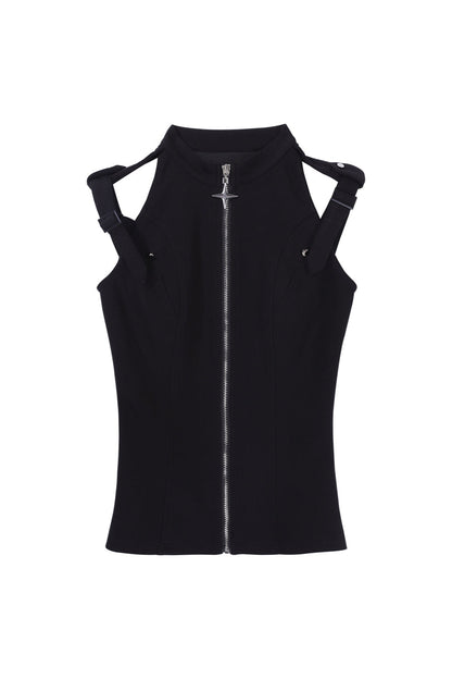 Dark Mode Sleeveless Top + Long Pants + Mode Pants
