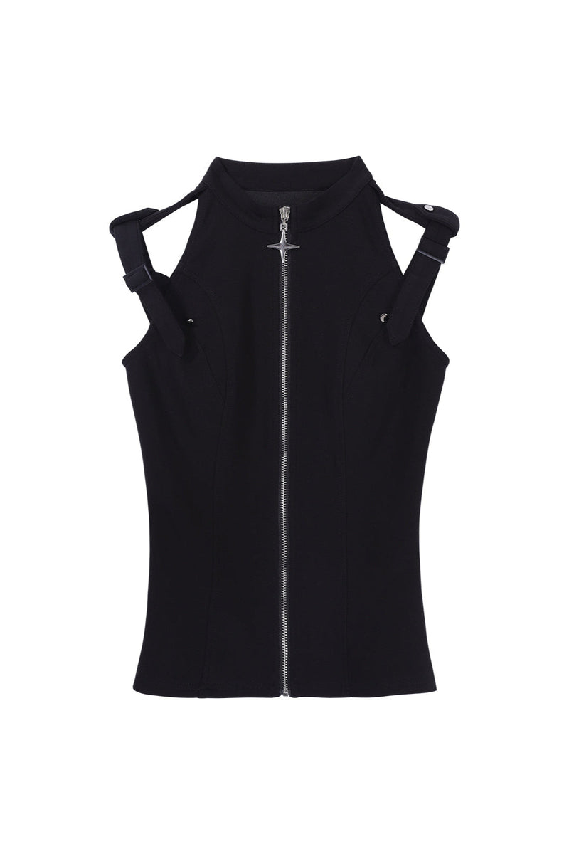 Dark Mode Sleeveless Top + Long Pants + Mode Pants