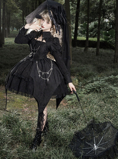 Dark Gothic Vampire Lolita Dress
