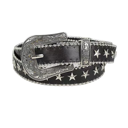 Double Waistband High Street Pants + Belt