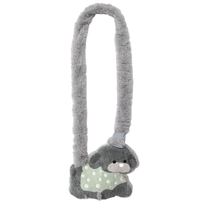 Puppy Design Sweatshirt + Gray Bag