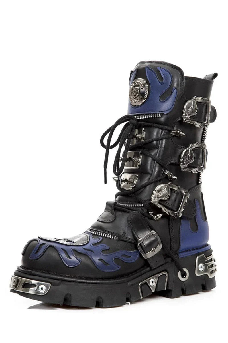 Y2k Dark Punk Short Boots