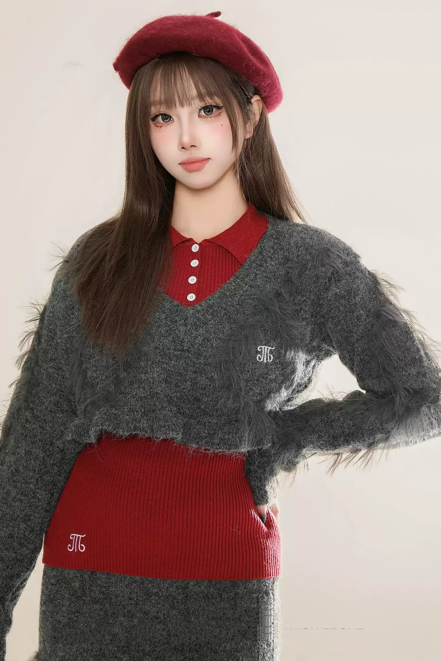 Three Piece Mini Sweater Set