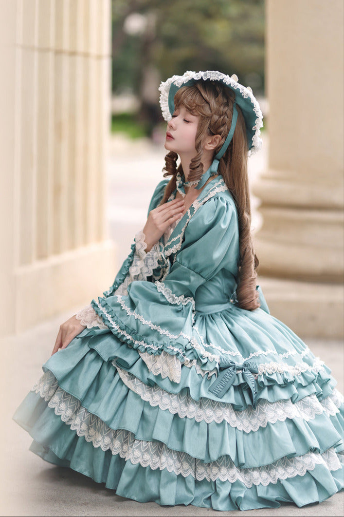 [order Deadline: January 19] Eternal French Doll Princess Sleeve Dress + Hat